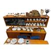 Image 2 : 2 Piece Mid Century Teak Display Cabinet