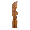 Image 1 : Carved First Nations Wooden Plaque By Darren Yelton