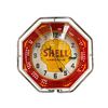 Image 2 : Rare 1970S New Old Stock Shell  Light Up Neon Clock, Working
