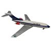 Image 1 : Vintage Japanese Tin Litho Super Vc10 G-Asga Toy Airplane
