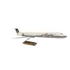Image 1 : Vintage Alaska Airlines Model Airplane On Wood Base
