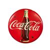 Image 1 : Reproduction Coca Cola Metal Button Advertising Sign