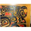 Image 8 : First Nations Hand Carved & Painted Inlaid Coffee Table