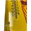 Image 2 : Vintage Tin Wishing Well Orange Thermometer