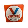 Image 2 : Vintage Double Sided Metal Valvoline Motor Oil Advertising Sign