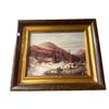 Image 1 : Framed Photo Art Of Frontier Scene By Cornelius Krieghoff