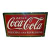Image 2 : 1930s Porcelain On Steel Drink Coca Cola Sign