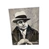 Image 1 : Large Al Capone Print On Canvas By Amer $M 2020