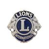 Image 1 : Vintage Cast Aluminum Lions International Wall Plaque