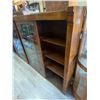 Image 2 : Vintage Floor Bookcase With 3 Sliding Class Doors From Judges Chambers