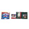 Image 1 : 4 Miniature Christmas Sets In Original Boxes, Kiddie Cruise, Boats And Bait, Porcelain Toy Shop & Ch