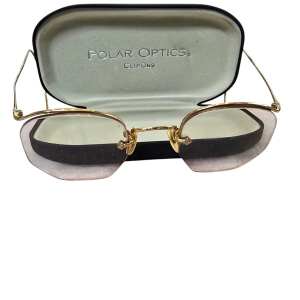 Pair Of Vintage Gold Filled Glasses, In Case