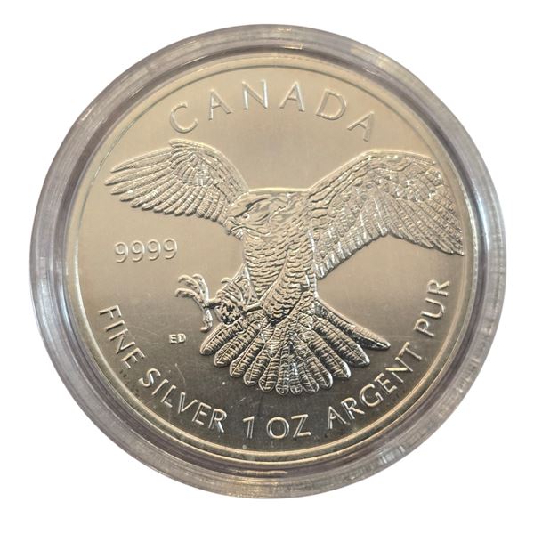 Canadian $5 2014 Fine Silver 1 Oz Coin, .9999