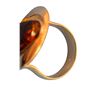 Image 2 : Vintage .925 Silver Ring With Amber Stone