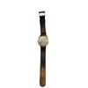Image 2 : Vintage Universal Geneve Gilt Shadow Automatic Wrist Watch With Leather Band
