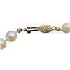 Image 2 : Vintage Pearl Necklace With 14K Gold Clasp