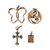 Image 2 : 4 Sterling Silver Pendants