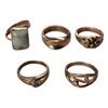 Image 1 : 5 Sterling Silver Rings, Some With Stones