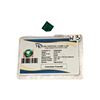 Image 2 : 10.6Cts Fency Columbian Emerald With Gems Indentification Card