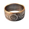 Image 1 : Carved Silver Native Ring