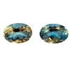 Image 1 : 2 Blue Cut Gemstones