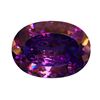 Image 1 : Large Purple Cut Gemstone