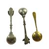 Image 2 : 3 Vintage Sterling Silver Miniature Decorative Spoons