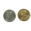 Image 1 : 2 Vintage United Stated $1 Coin, 2000 & 1979