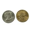 Image 2 : 2 Vintage United Stated $1 Coin, 2000 & 1979