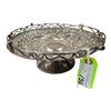 Image 1 : Early Chinese Repousse Silver Stamped Centre Piece With Dragon Motif