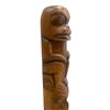 Image 2 : First Nations Hand Carved Wood Totem Pole, Signed A. G.