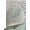 Image 2 : First Nations Reversed Carved Glass Killer Whale Standing Plaque