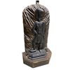 Image 2 : Hand Carved English Coat Of Arms Door Stopper