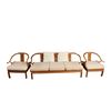 Image 1 : 3 Piece Vintage Rose Wood Chinese Sofa Set