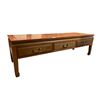 Image 2 : Vintage 3 Drawer Rose Wood Chinese Coffee Table, In Excellent Condition