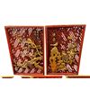 Image 2 : Group Of 5 Chinese Hand Carved Hanging Frames