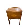 Image 2 : Vintage In Cabinet Singer Sewing Machine, Walnut