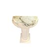 Image 2 : Antique Italian Marble Top Plinth Clock Stand, High Quality