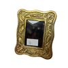 Image 1 : Miniature Brass Embossed Picture Frame