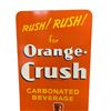 Image 2 : Rare Early 1940s Crush Sign On Masonite