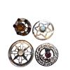 Image 1 : 4 Old Silver & Gemstone Brooches, 1 Marked Sterling