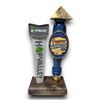 Image 1 : 2 Beer Taps On Wood Base, Hop Valley & Pyramid