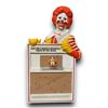 Image 1 : Vintage Ronald Mcdonald Ask For A Ronald Mcdonald Treat Of The Week Store Display Cork Board