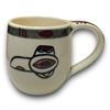 Image 2 : 3 David Lambert Potteries Mugs, Raven, Growing Nose Mask & Cannibal Bird