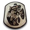 Image 2 : 2 David Lambert Potteries Plates, Raven Inside Killer Whale & Killer Whale