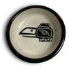 Image 2 : 4 David Lambert Potteries Dishes, 3 Bowls And 1 Cup, Raven, Beaver, Eagle & Skookum