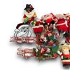 Image 2 : Assorted Vintage Christmas Collectibles, Candles, Stained Glass Sun Catcher, Stuffies, Figurines, Et