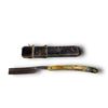 Image 2 : Vintage Embossed Ern Straight Razor In Original With Nude Woman Motif