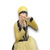 Image 2 : Vintage Porcelain Hair Pin Girl