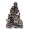 Image 2 : 2 Vintage Wooden Carved Chinese Wisemen